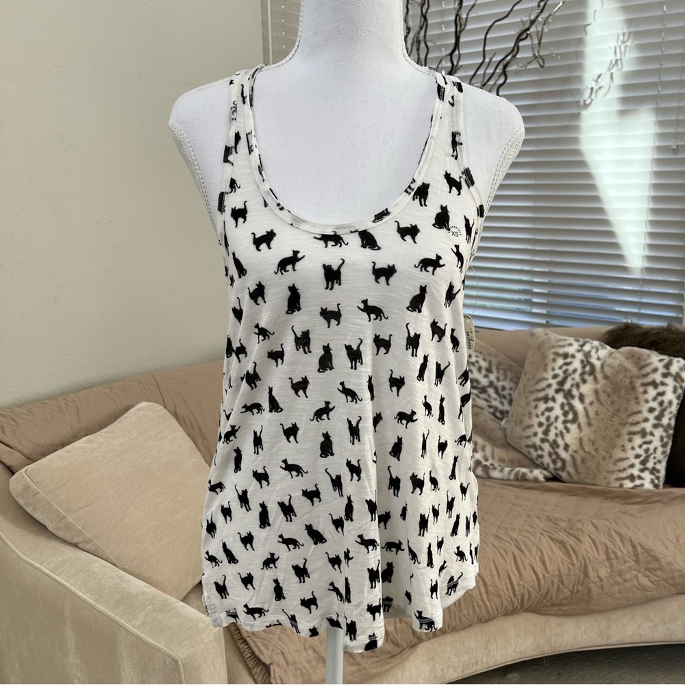 NEW Black Cat Tank Top